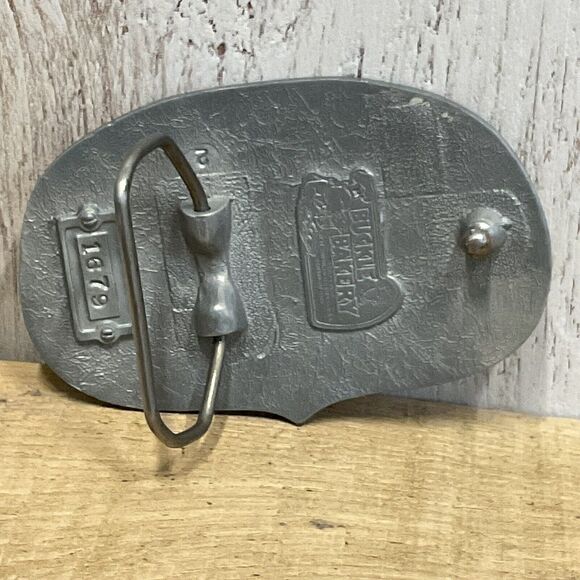 USA Eagle Crest Belt Buckle Mens 1983 Buckle Bakery Military Flag Patriotic - Picture 4 of 6